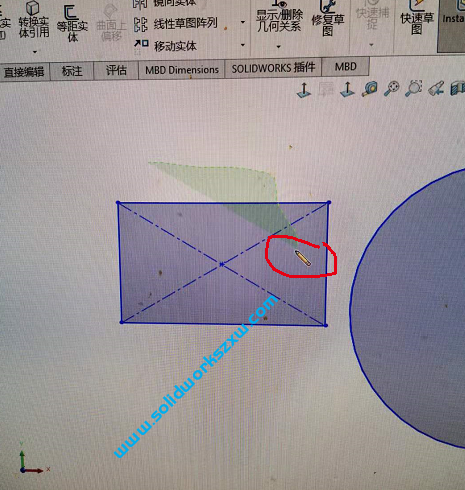 SolidWorks左键框选变成了一支笔,不能框选如何改回去?