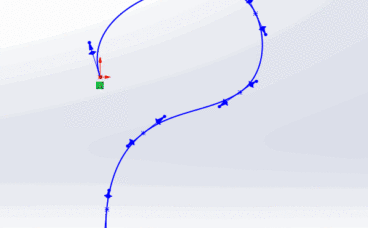 SolidWorks样条曲线怎么标注尺寸?