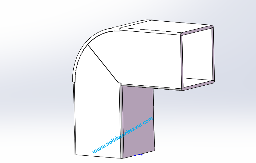 SolidWorks方管如何折弯？方管折弯钣金视频教程