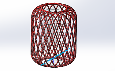 SolidWorks灯笼怎么画？实例讲解灯笼罩的建模过程