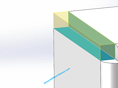 4.4SolidWorks闭合角和边角释放槽命令