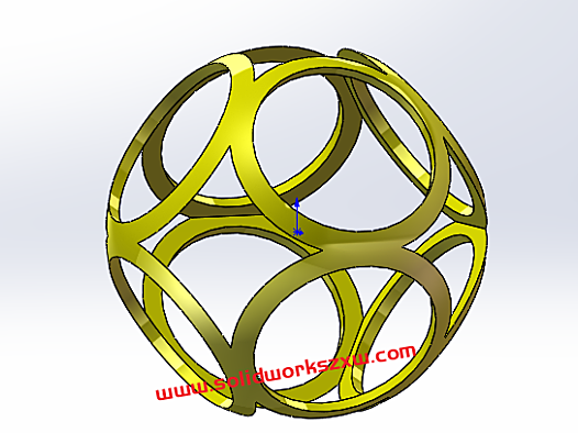 SolidWorks练习题之八面体建模实例，操作步骤很详细