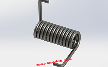 SolidWorks扭转弹簧怎么画?螺旋线加扫描完成