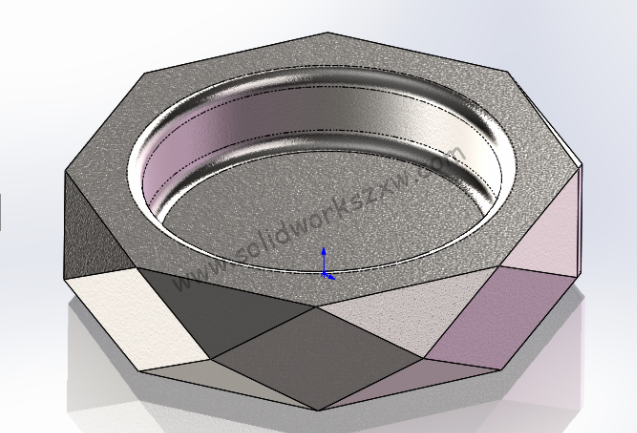 SolidWorks练习题之烟灰缸的建模，3D草图这样用