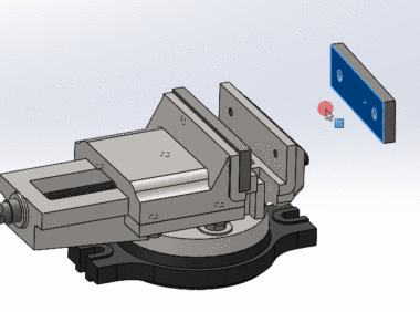 SolidWorks装配体中怎么旋转单个零件？