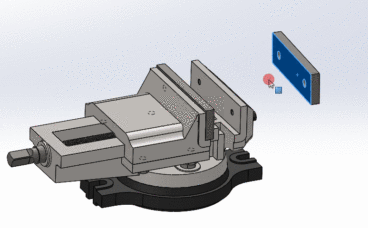 SolidWorks装配体中怎么旋转单个零件?