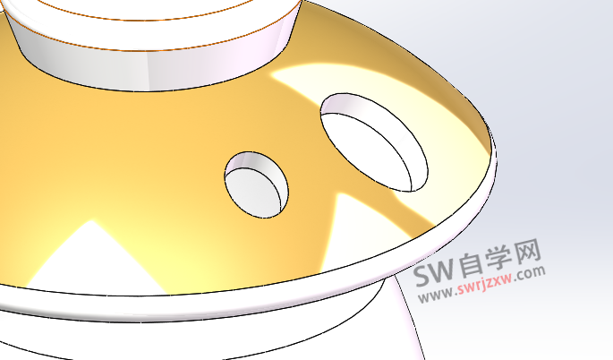 SolidWorks练习题之喷菇蘑菇造型,综合命令练习提高