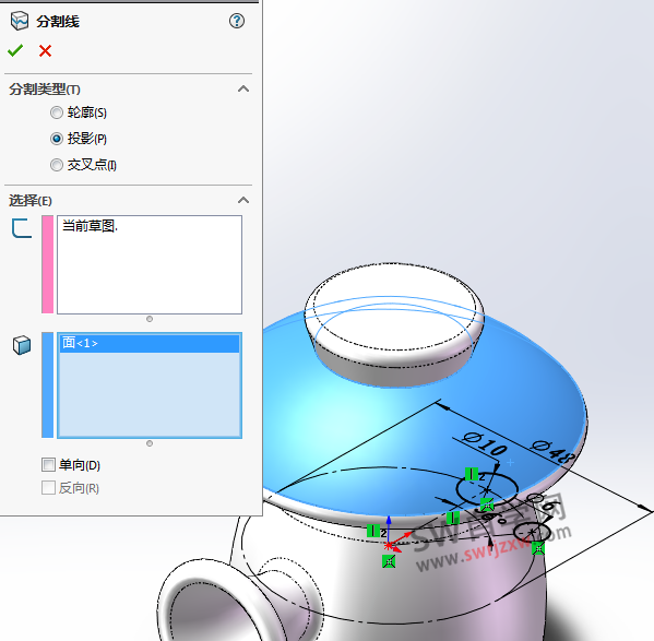 SolidWorks练习题之喷菇蘑菇造型,综合命令练习提高