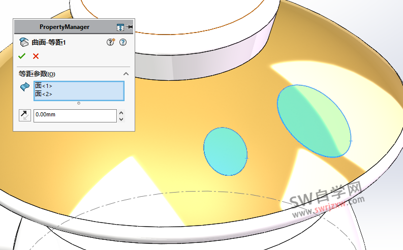 SolidWorks练习题之喷菇蘑菇造型,综合命令练习提高