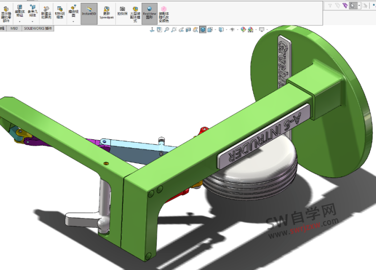 SolidWorks装配体是歪的怎么摆正?解决很简单 – sw自学网