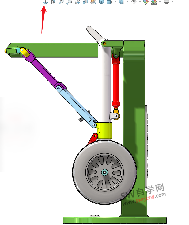 SolidWorks装配体是歪的怎么摆正?解决很简单