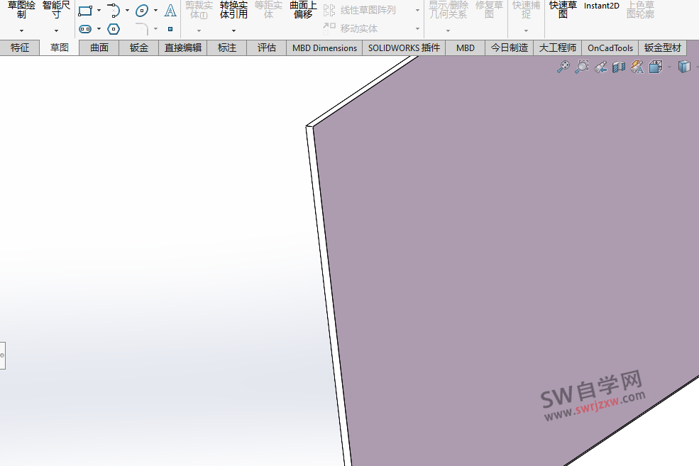 SolidWorks模型左边的设计树不见了怎么调出来?