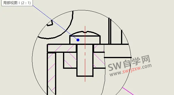 SolidWorks工程图装饰螺纹线不显示怎么解决?