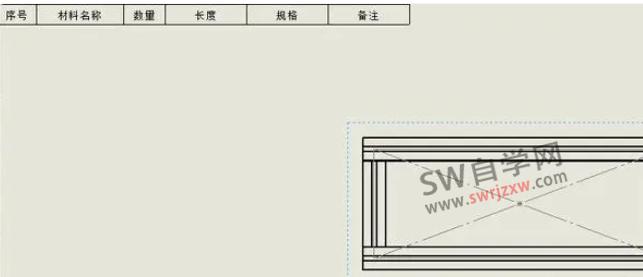 SolidWorks焊件切割清单只有一行表头怎么解决?