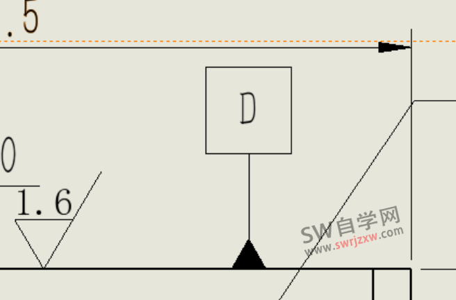 SolidWorks基准符号大小怎么修改？