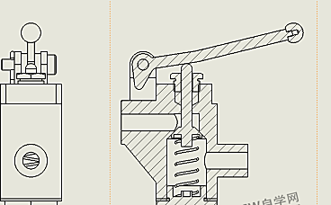 SolidWorks剖视图剖面线方向怎么修改？