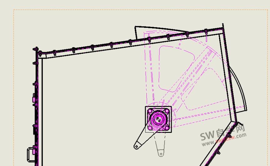 SolidWorks交替位置视图只显示拖动后的位置,不显示原来的位置 ?