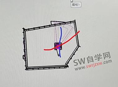 SolidWorks交替位置视图只显示拖动后的位置，不显示原来的位置 ？