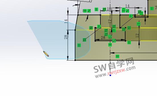 SolidWorks框选不是矩形怎么解决?