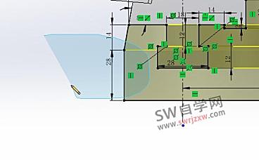 SolidWorks框选不是矩形怎么解决?