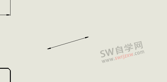 如何在SolidWorks工程图插入箭头？