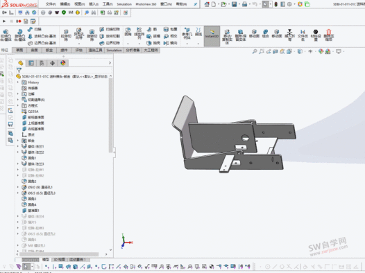 SolidWorks删除压缩项(含压缩零件、压缩配合、压缩特征)宏下载